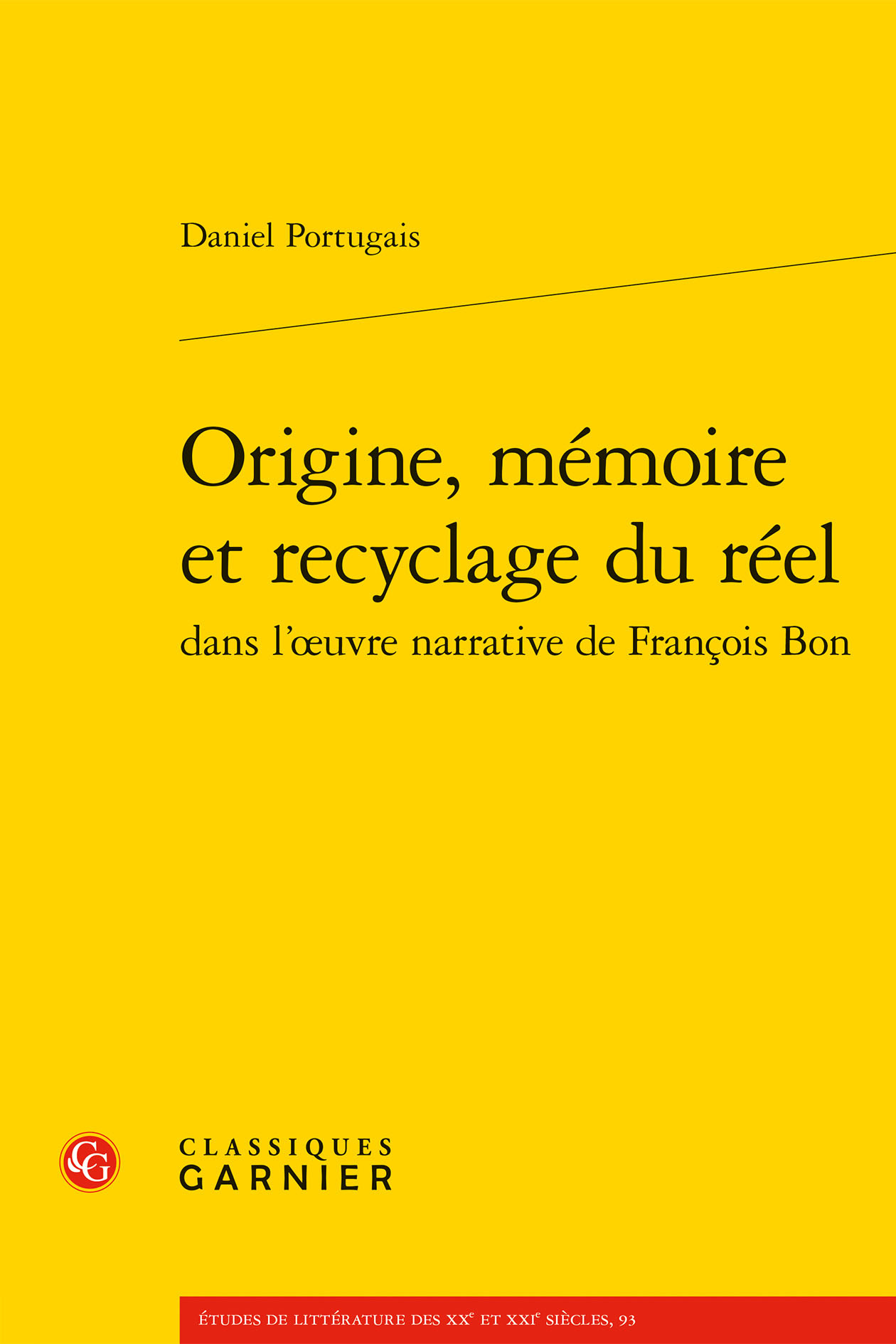 Origine, mémoire et recyclage du réel