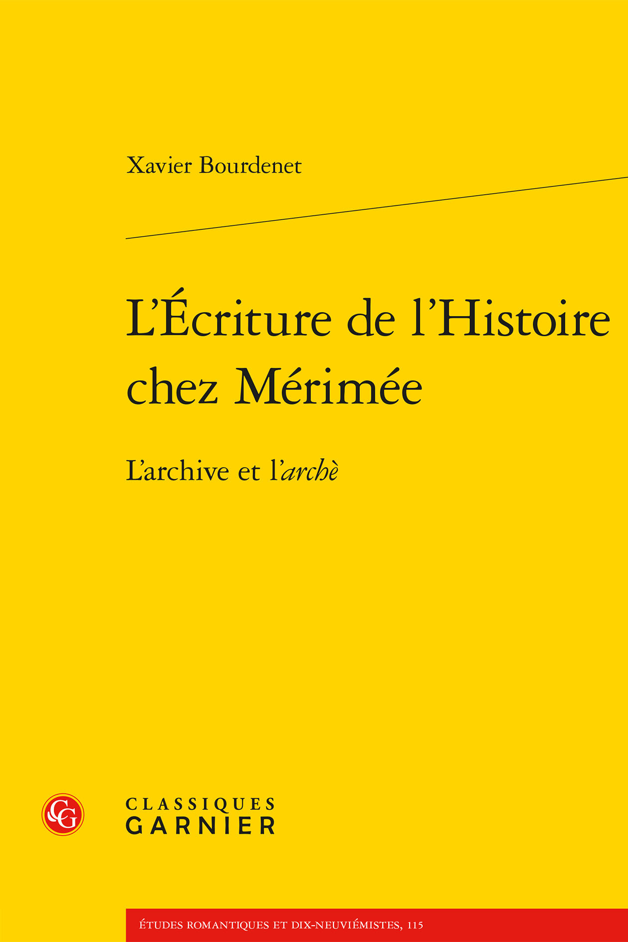 L'Écriture de l'Histoire chez Mérimée