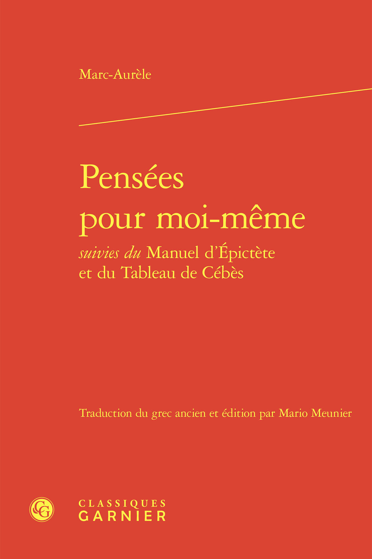 Pensées pour moi-même