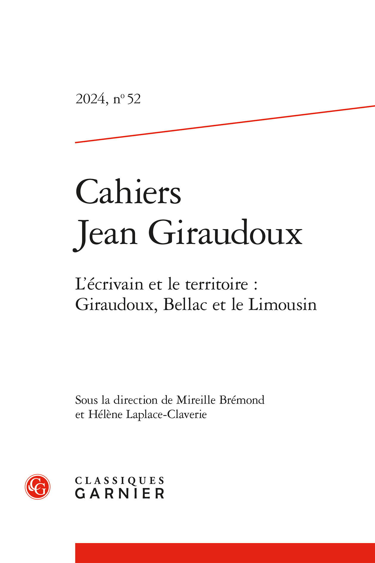 Cahiers Jean Giraudoux