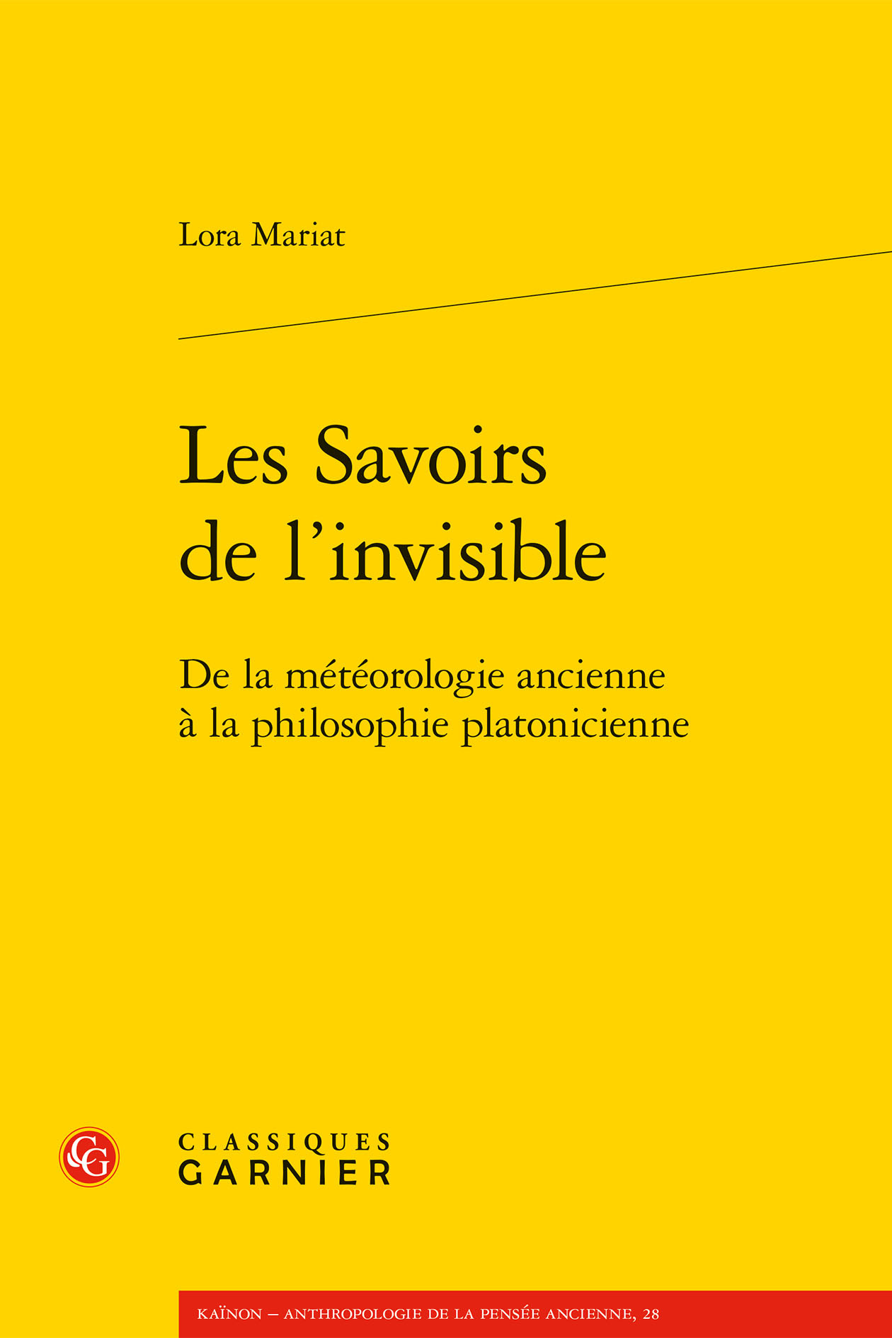 Les Savoirs de l'invisible