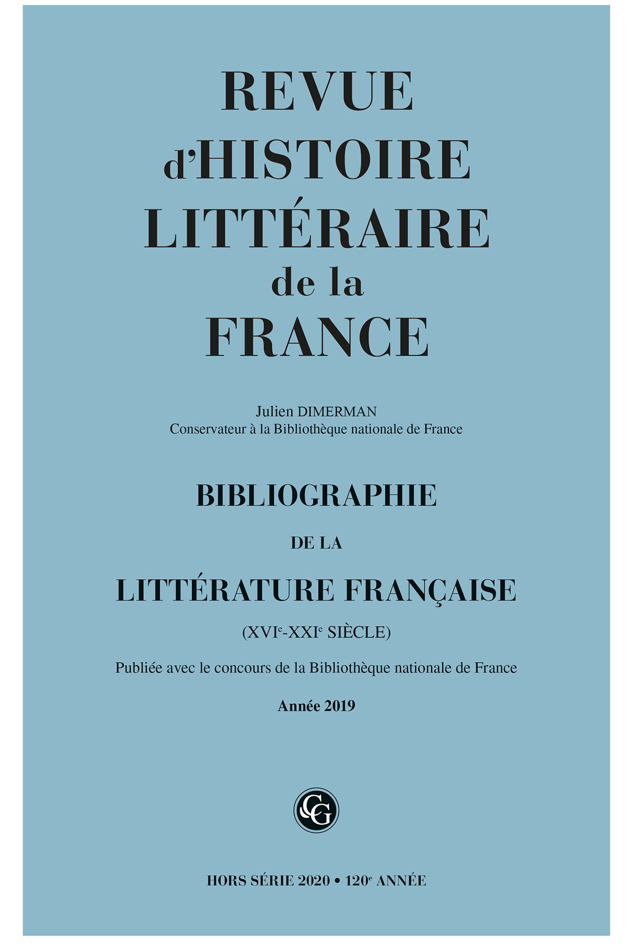 Bibliographie de la littérature française
