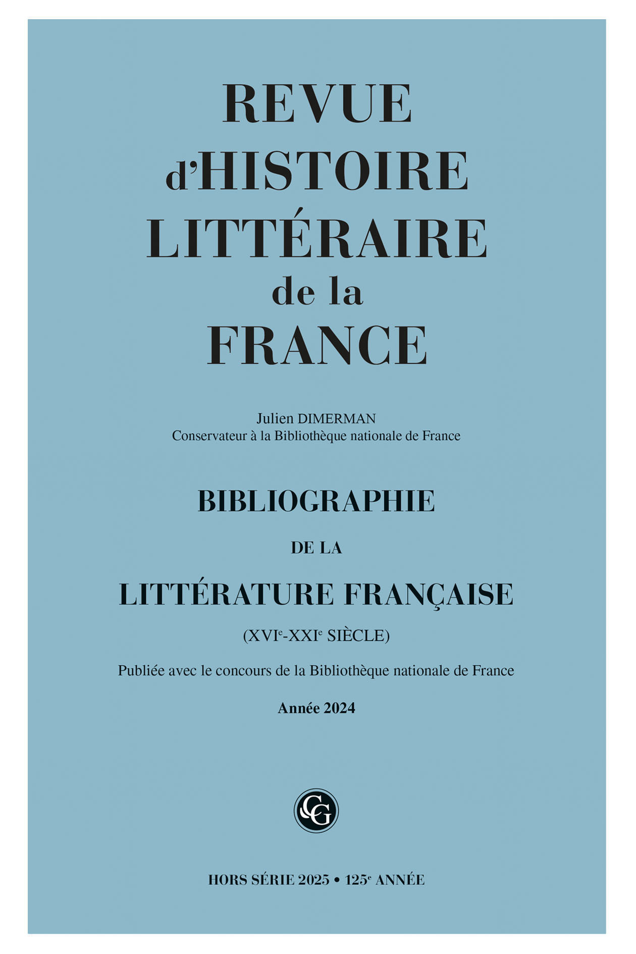 Bibliographie de la littérature française
