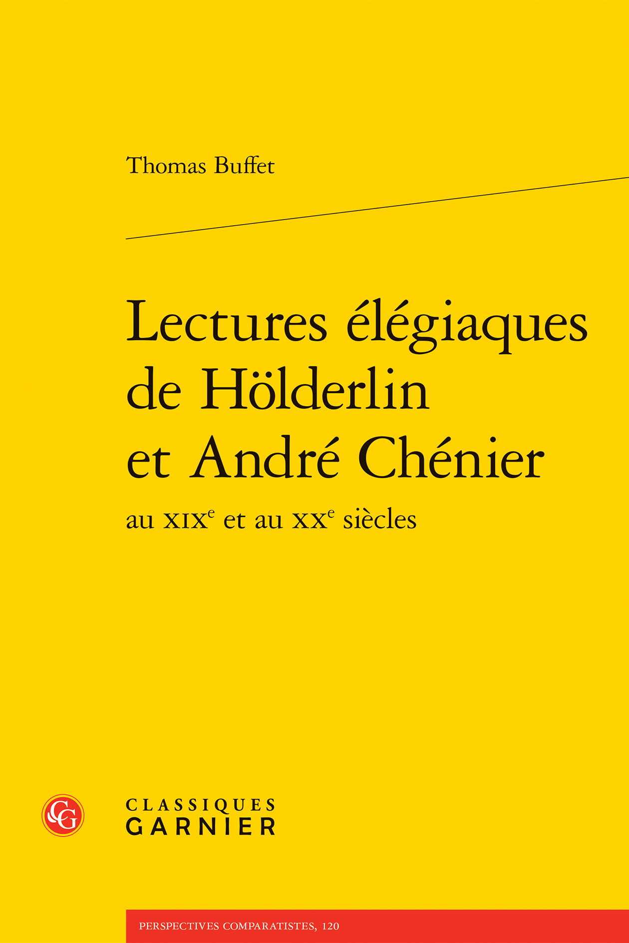 Lectures élégiaques de Hölderlin et André Chénier