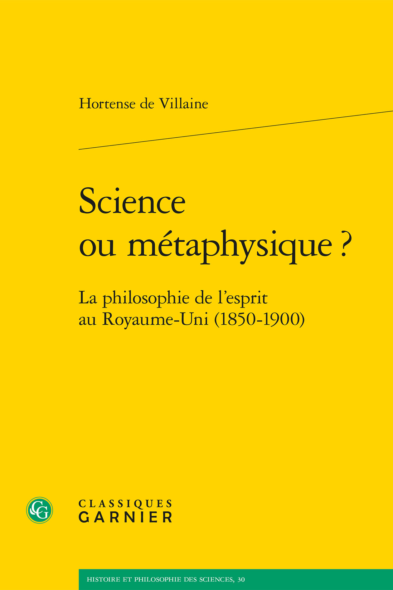 Science ou métaphysique ?