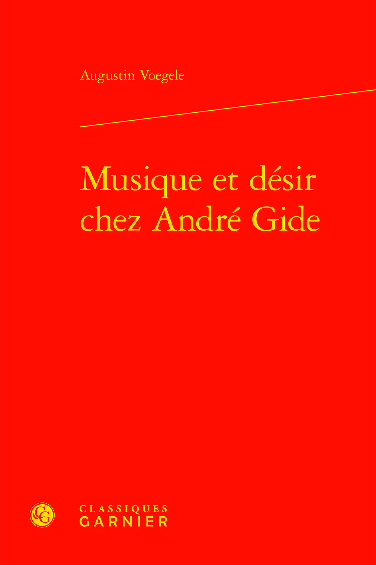 Musique et désir chez André Gide