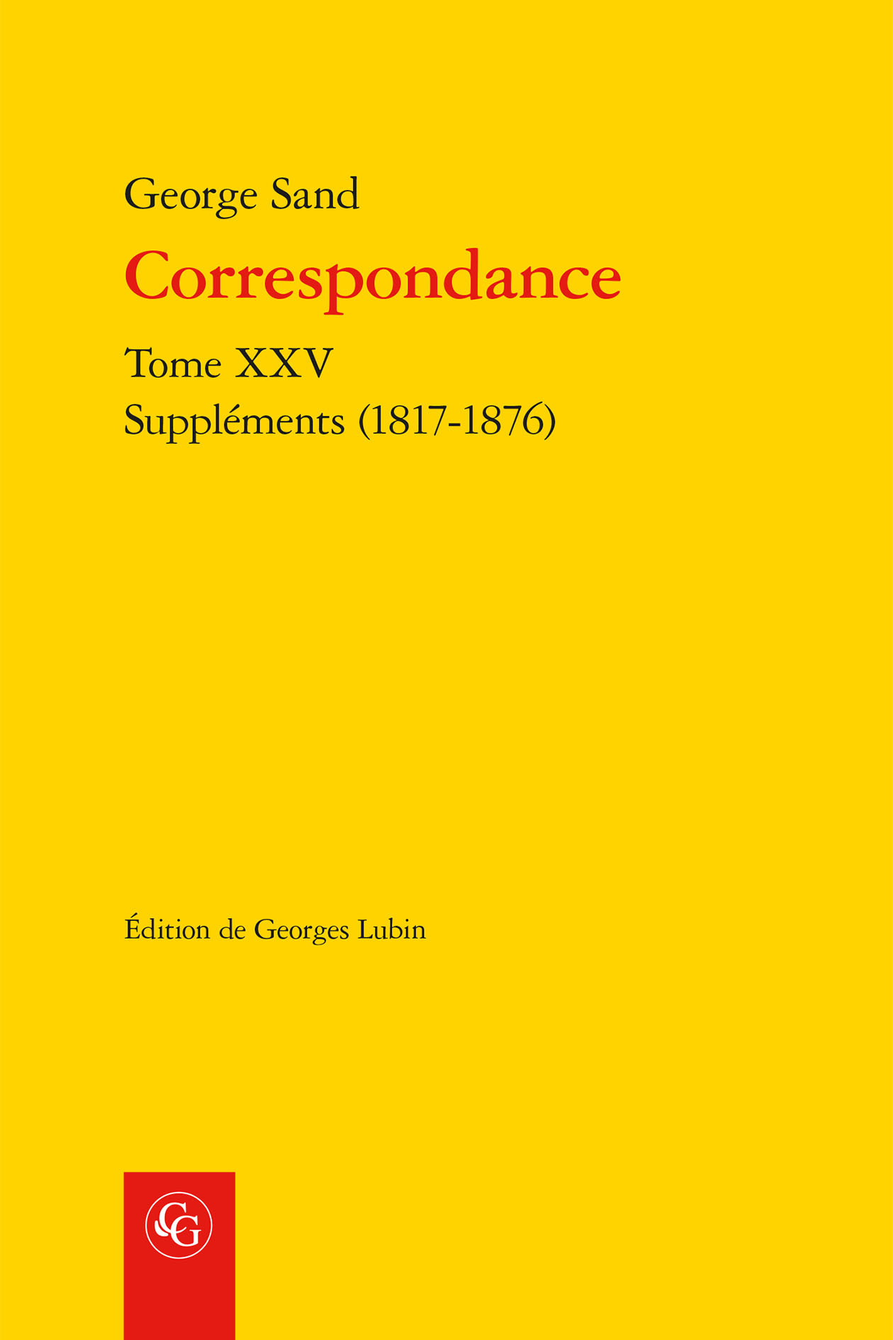 Correspondance