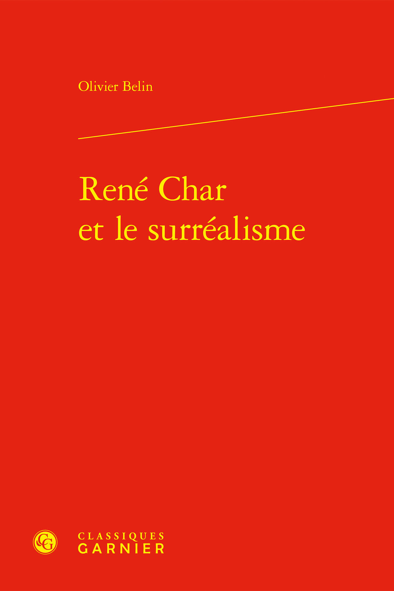 René Char et le surréalisme