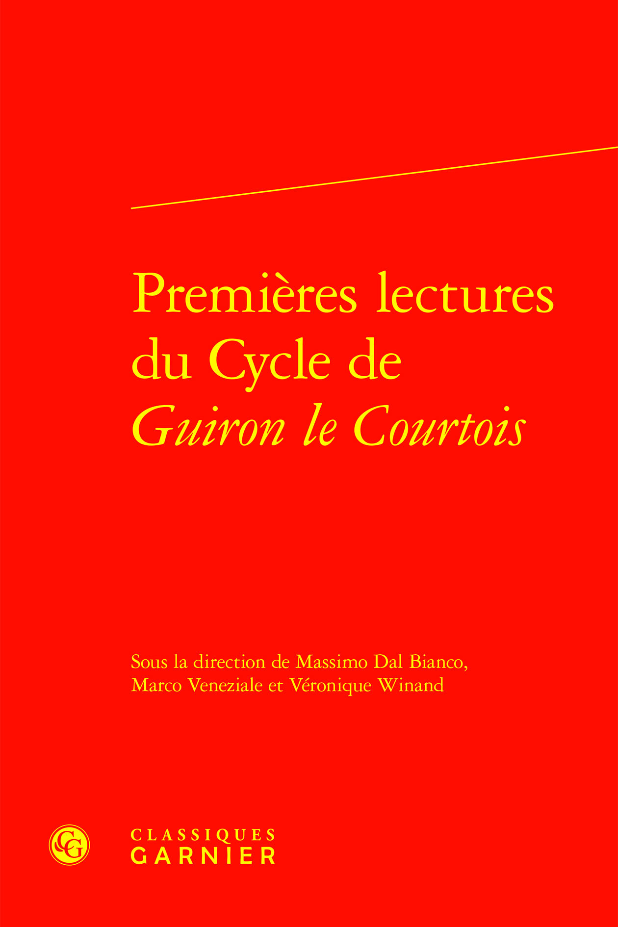 Premières lectures du Cycle de Guiron le Courtois