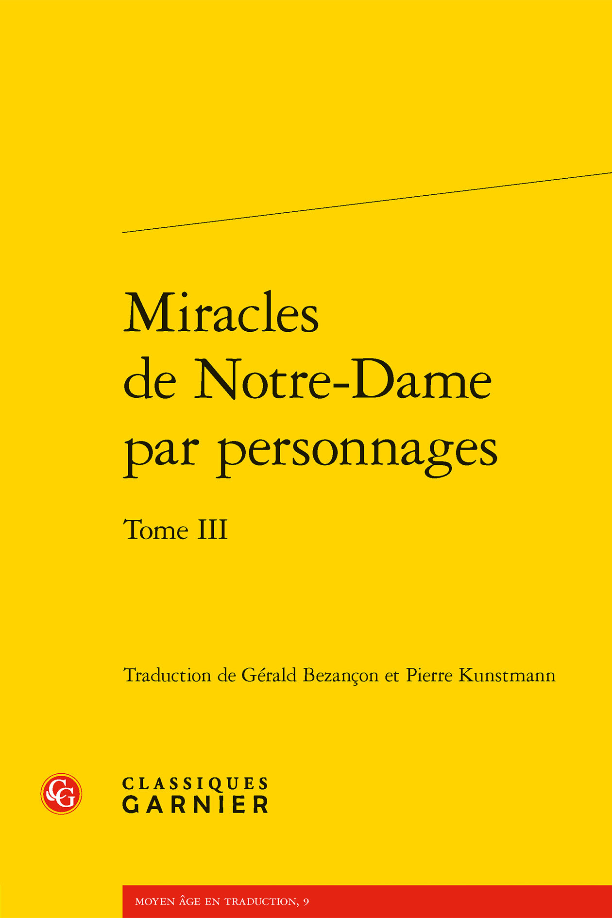 Miracles de Notre-Dame par personnages