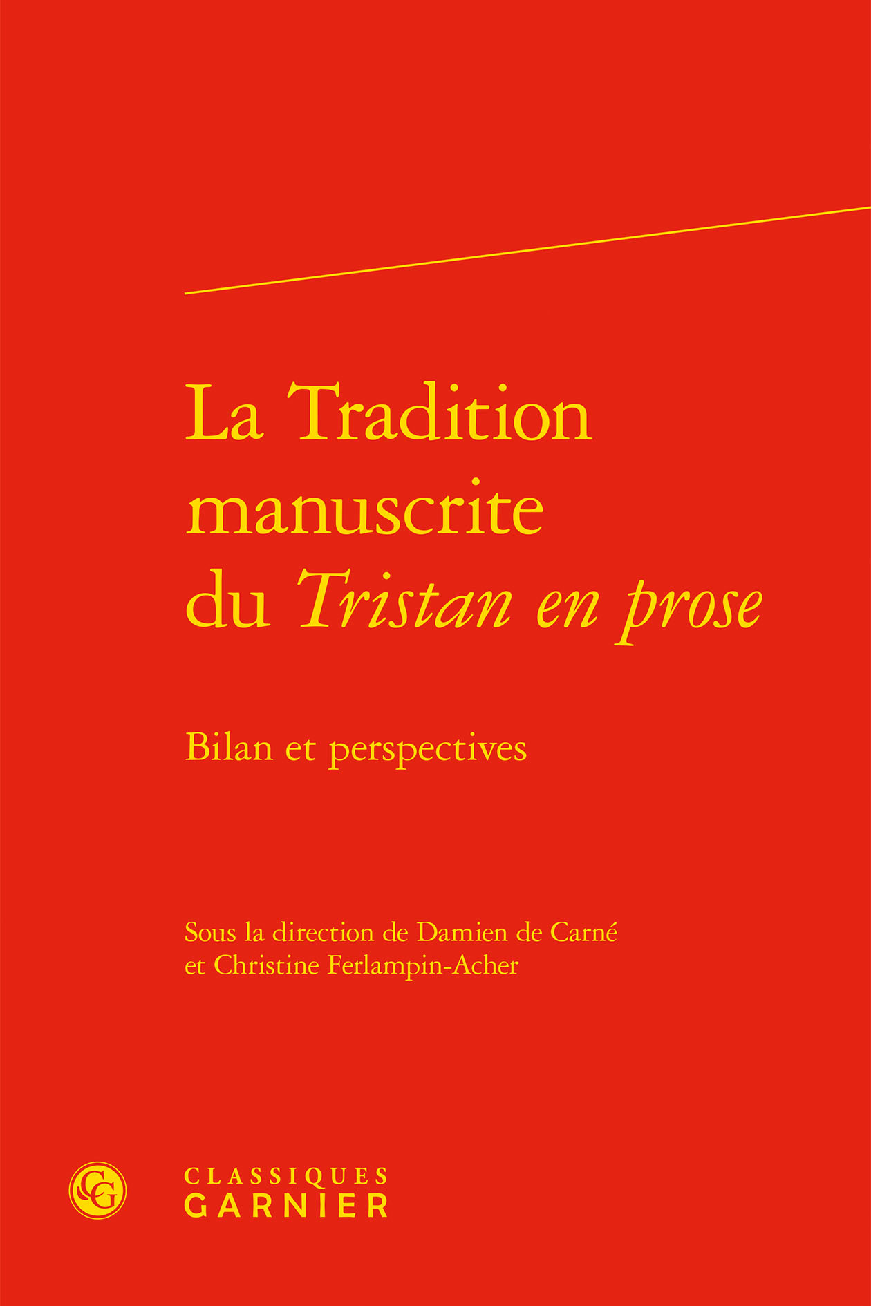 La Tradition manuscrite du Tristan en prose