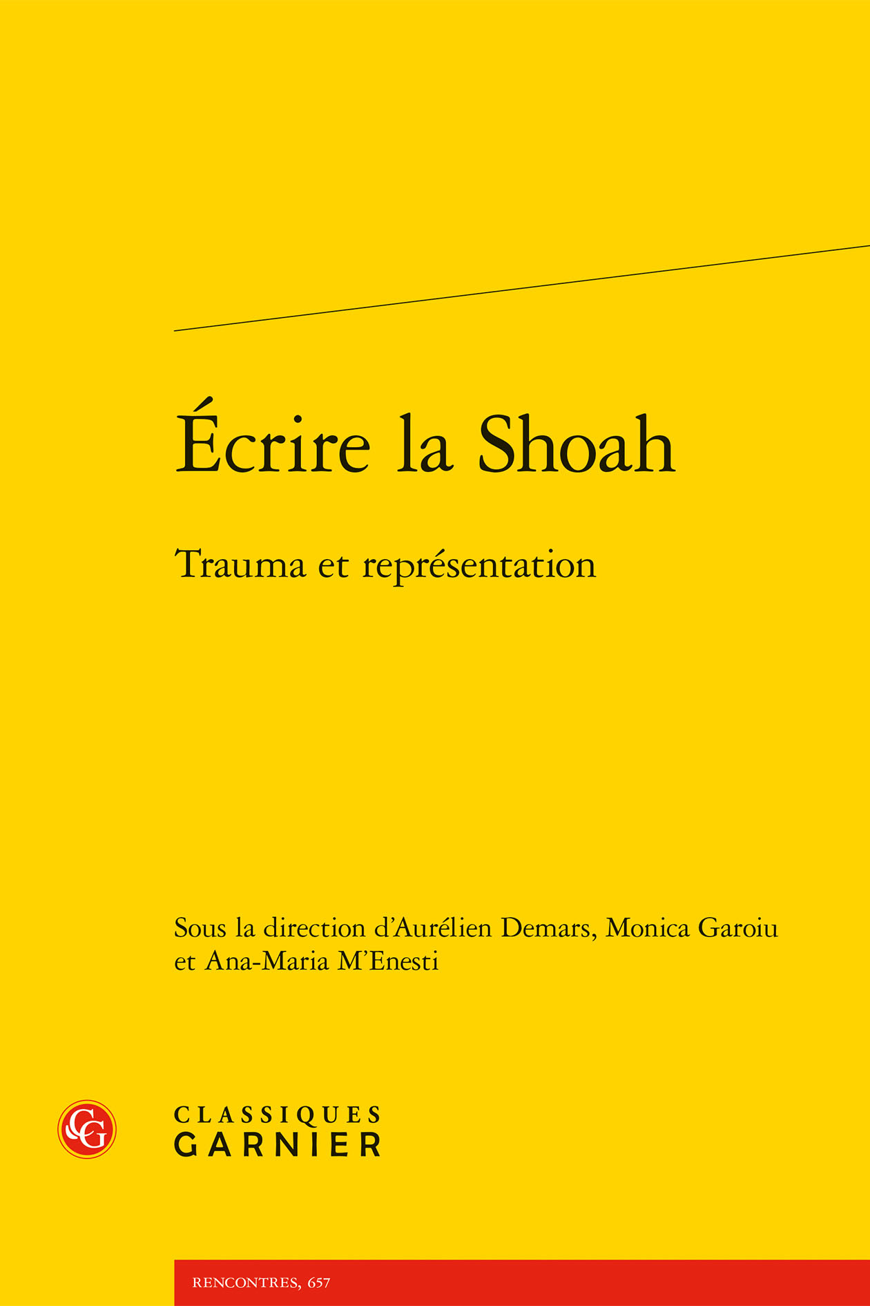 Écrire la Shoah
