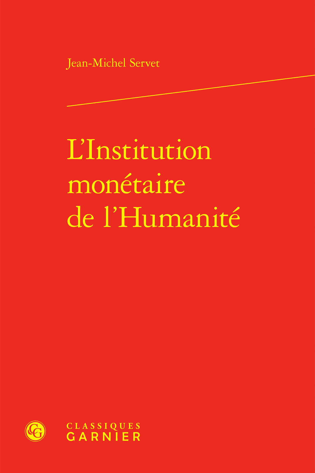 L'Institution monétaire de l'Humanité
