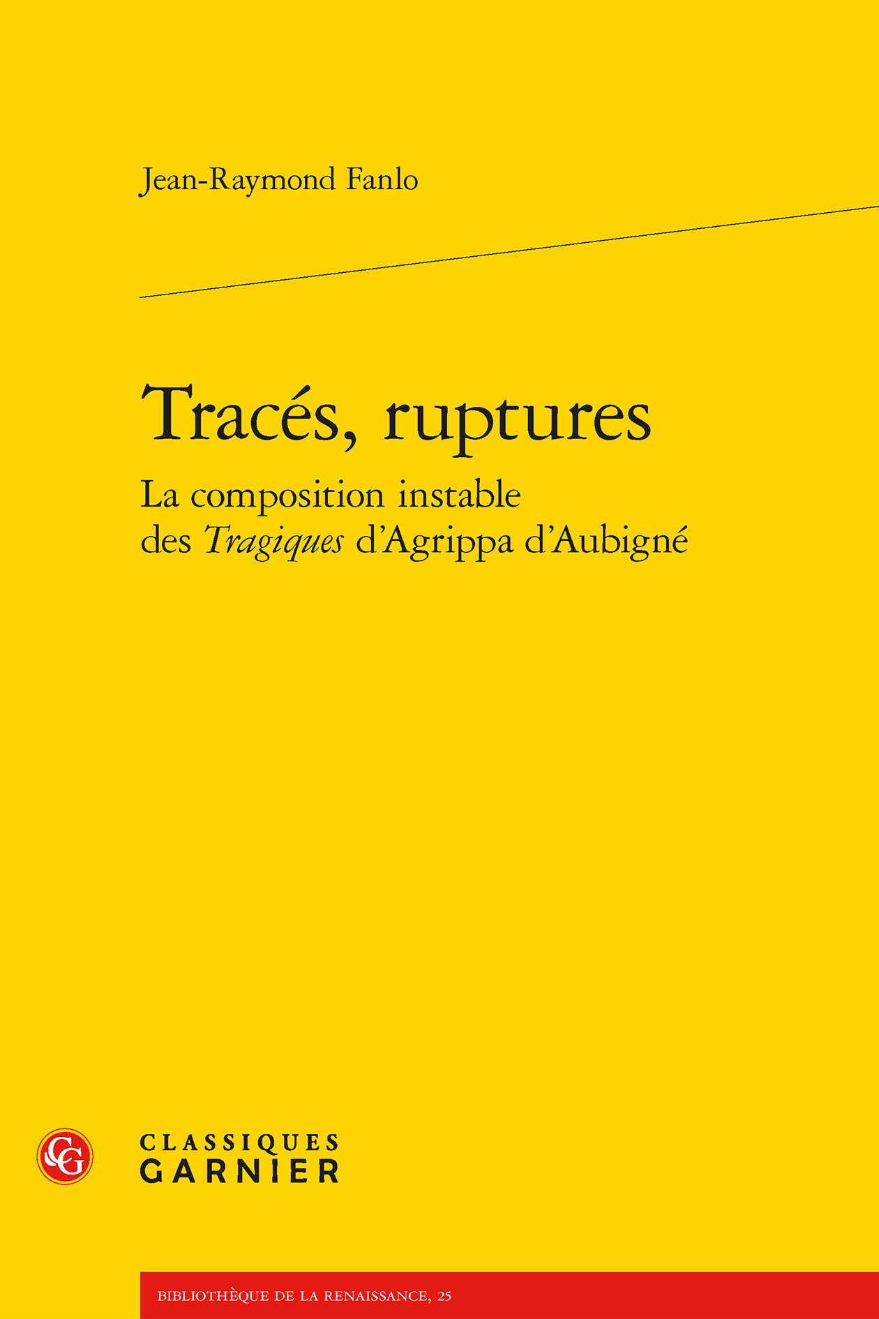 Tracés, ruptures