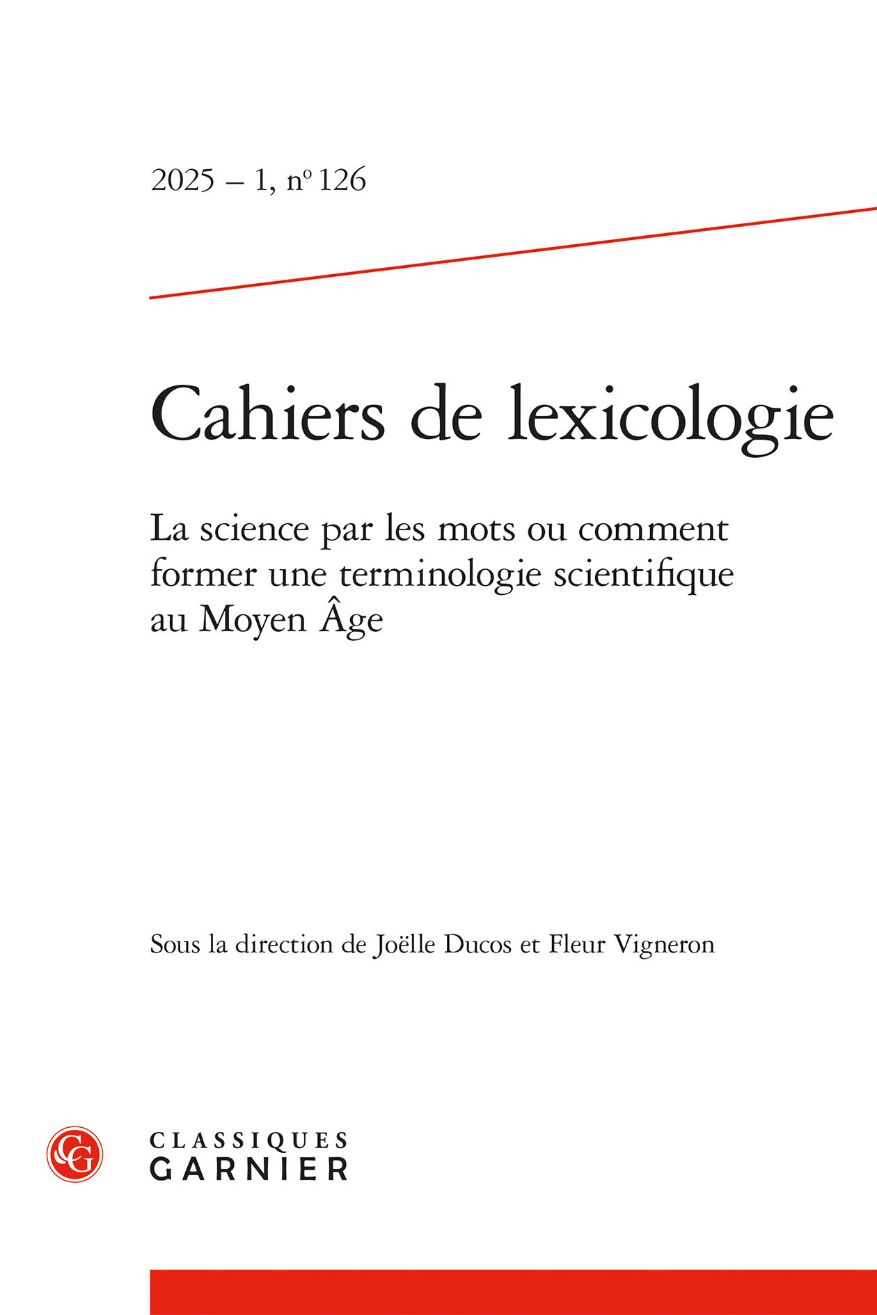 Cahiers de lexicologie