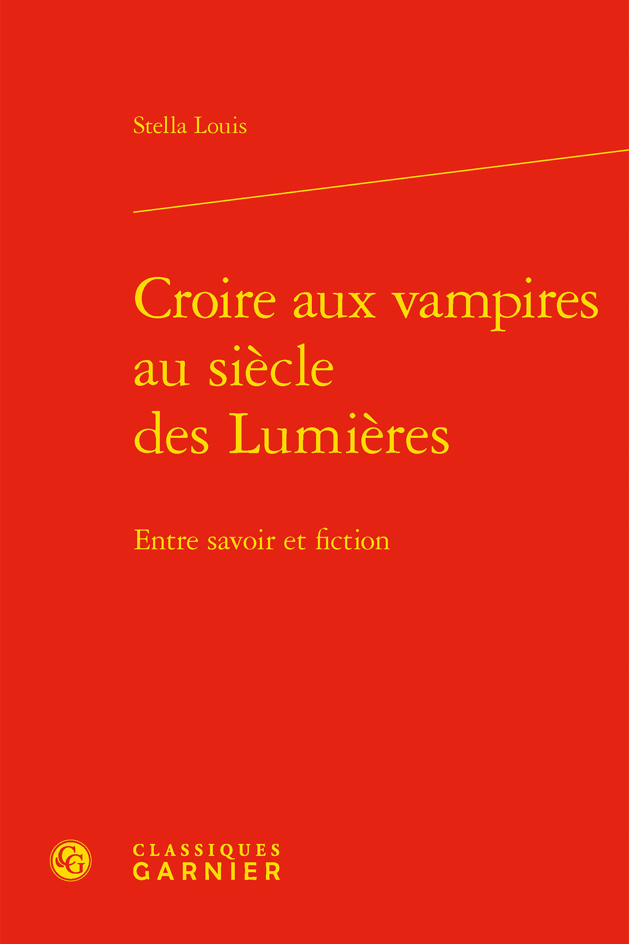 Croire aux vampires au siècle des Lumières