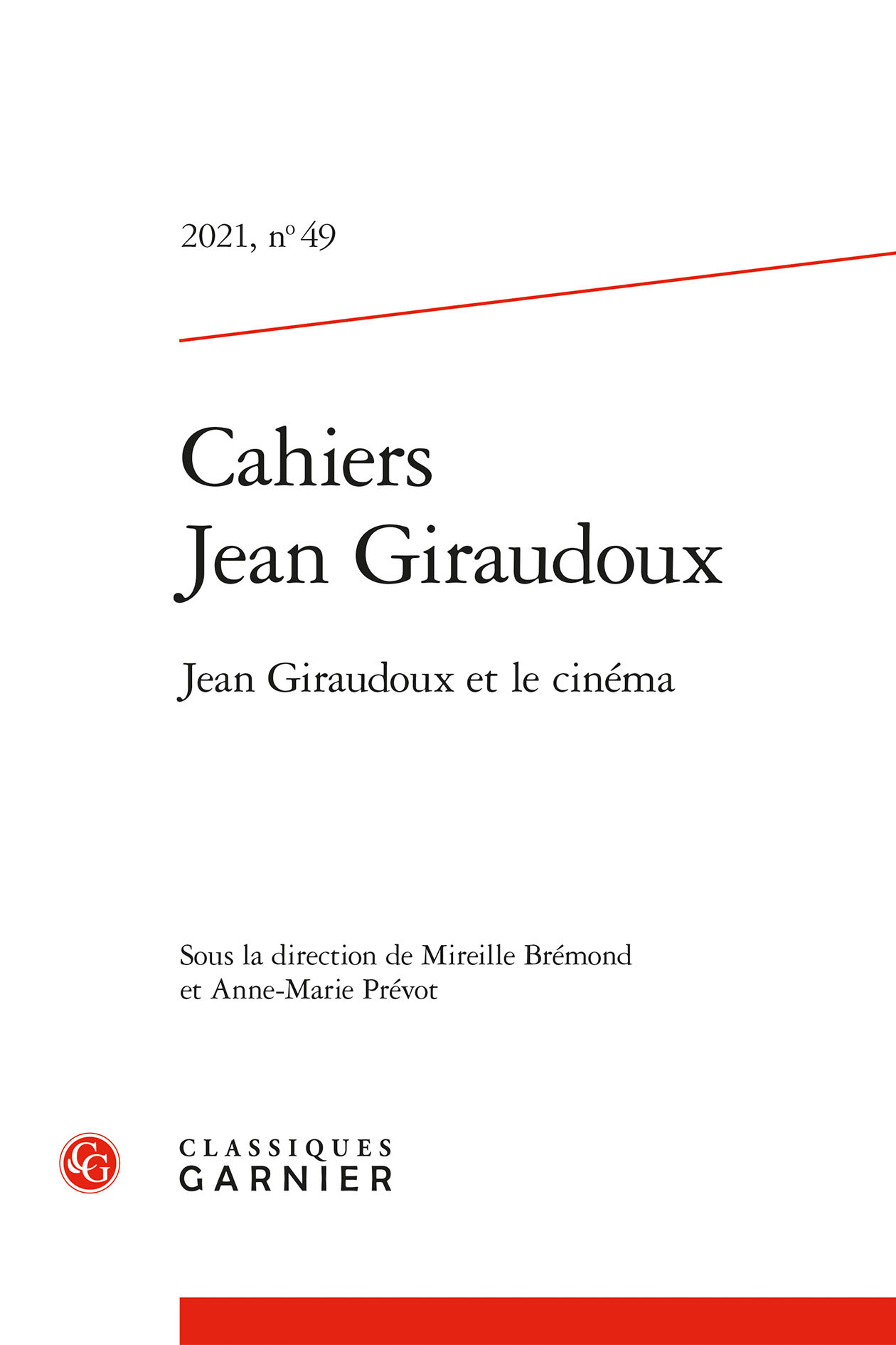 Cahiers Jean Giraudoux