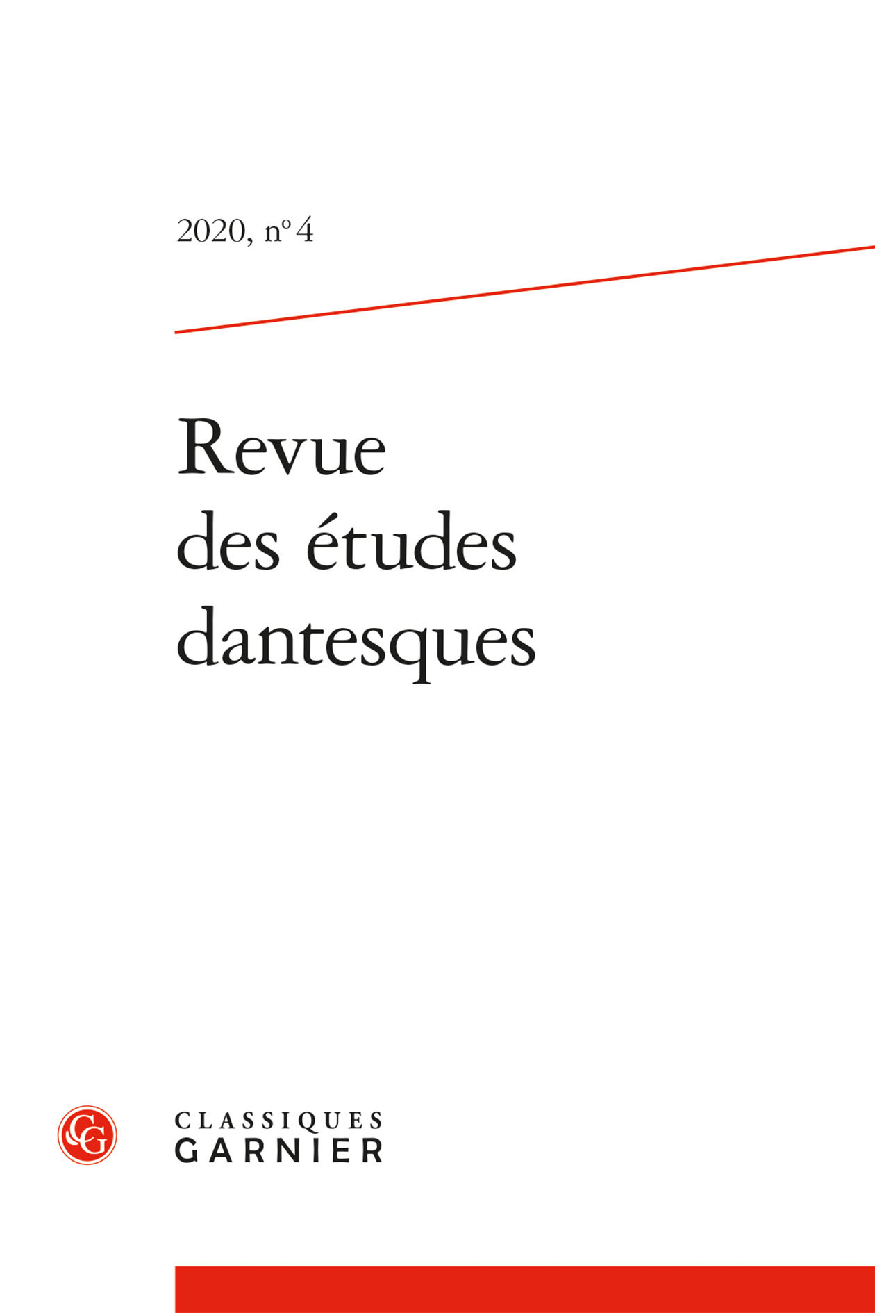 Revue des études dantesques