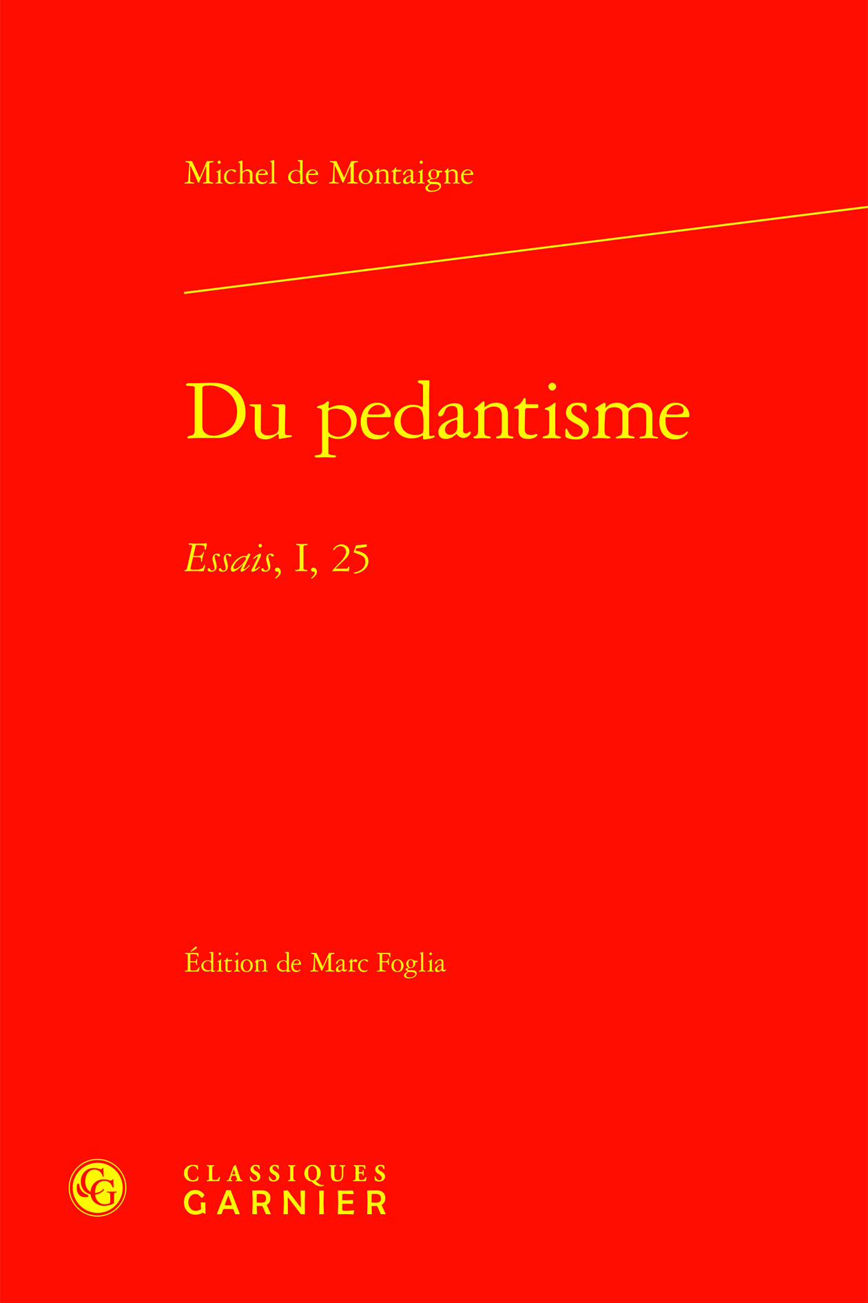 Du pedantisme