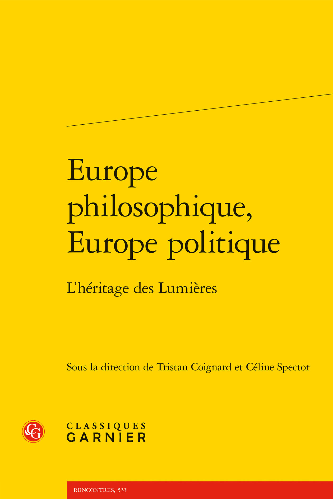 Europe philosophique, Europe politique