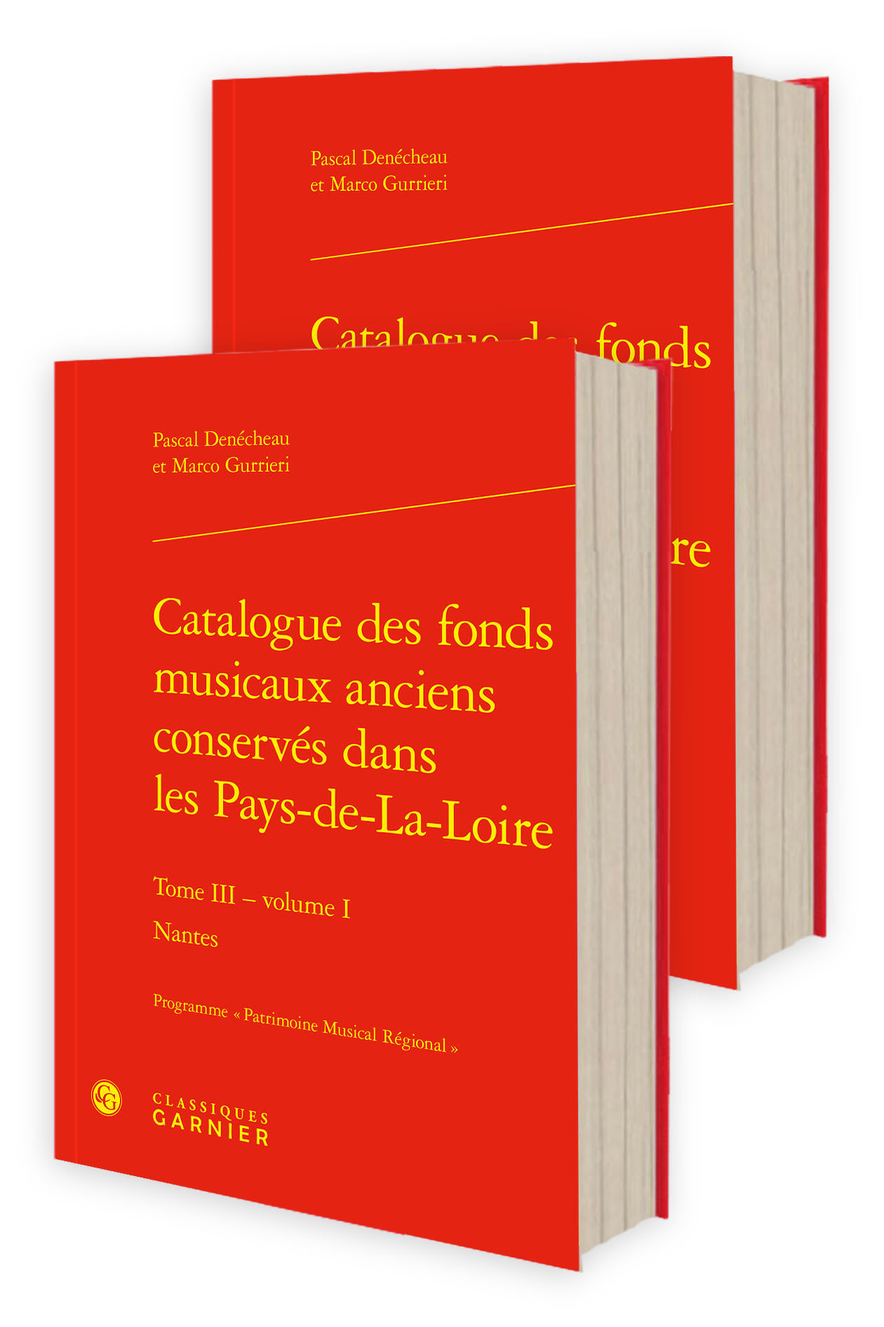 Catalogue des fonds musicaux anciens conservés dans les Pays-de-La-Loire