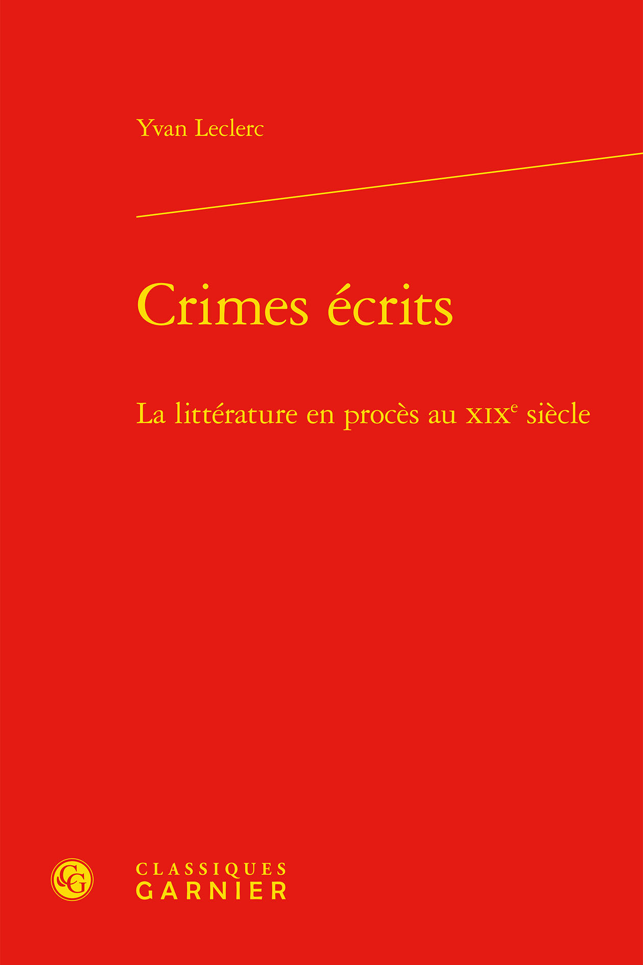 Crimes écrits