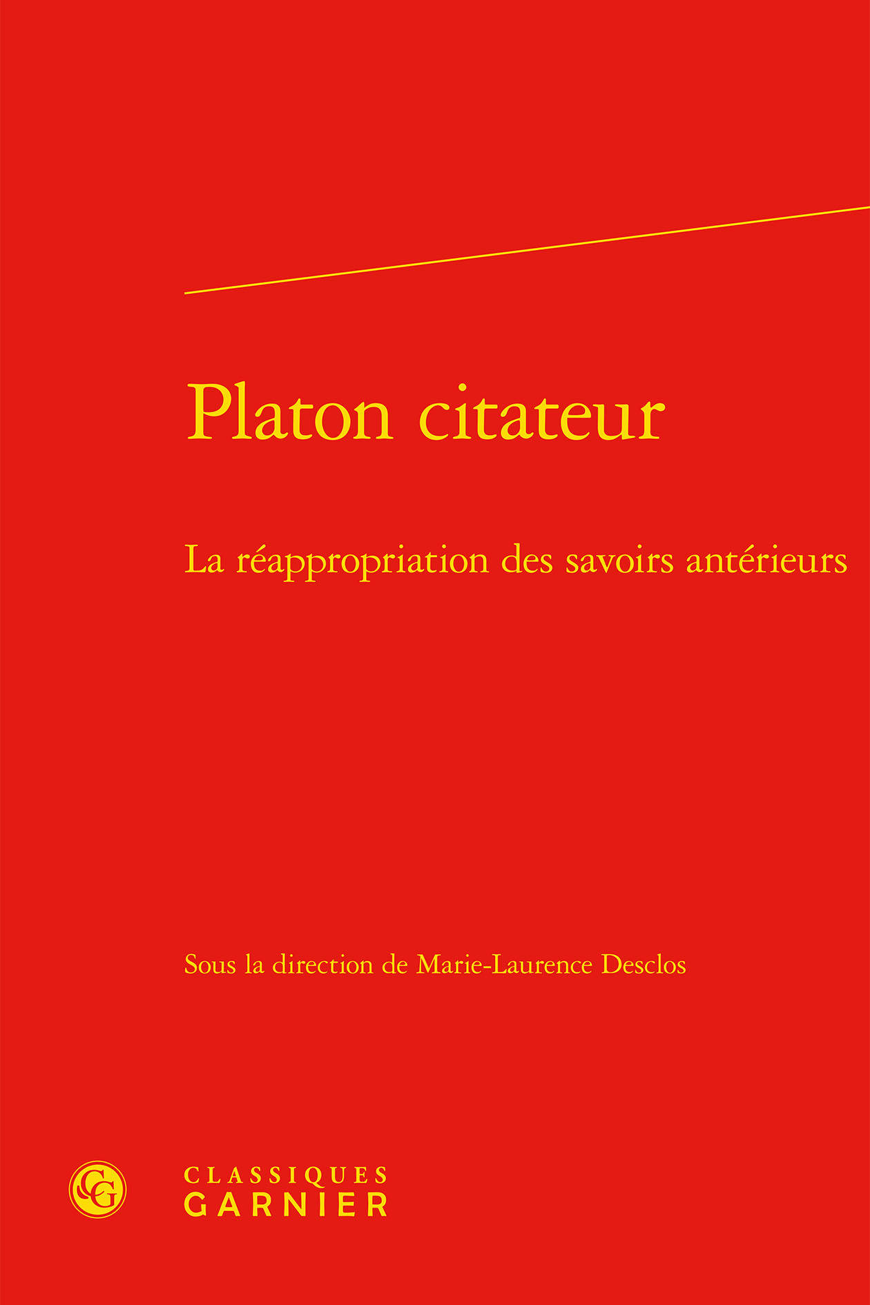 Platon citateur