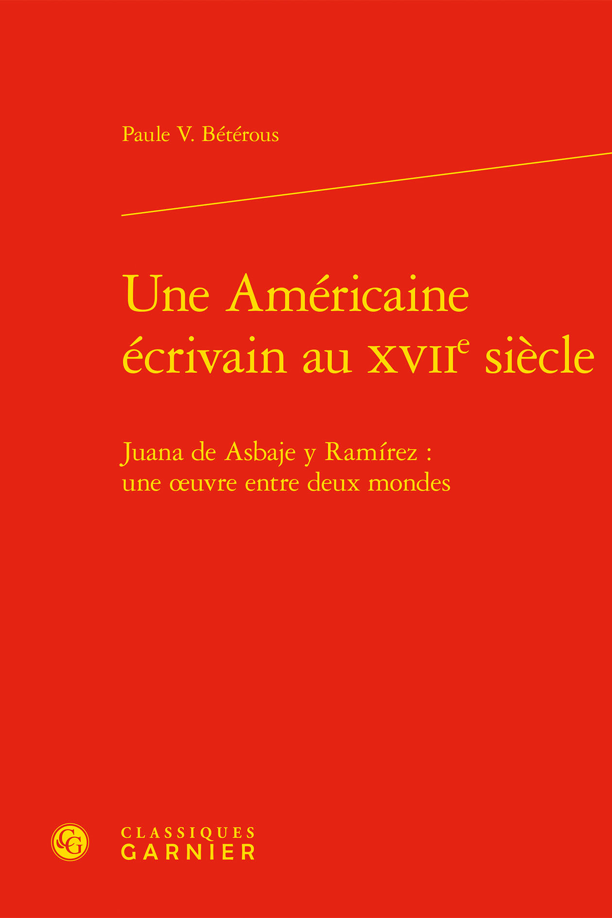 Une Américaine écrivain au XVIIe siècle