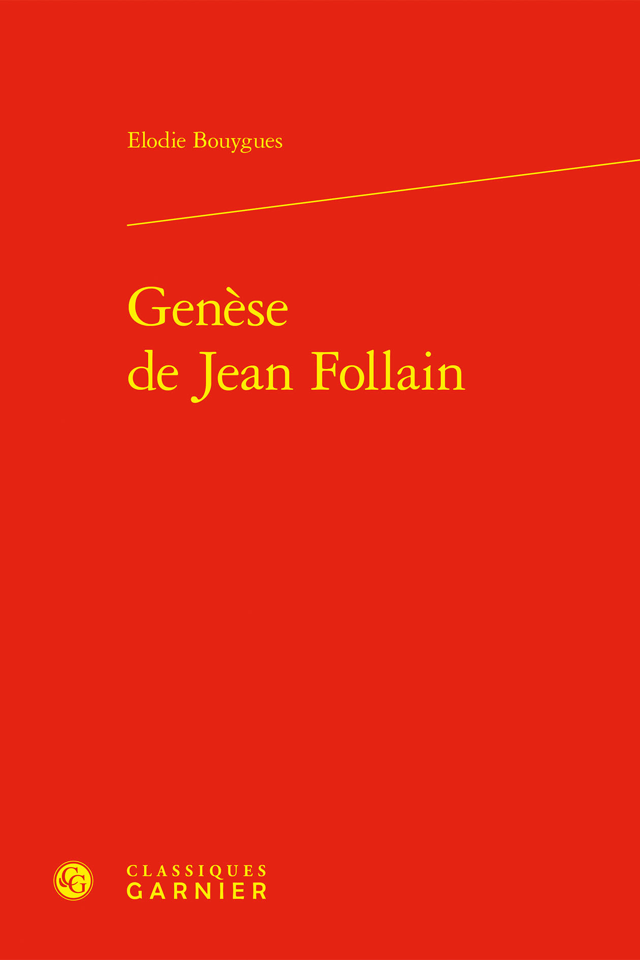 Genèse de Jean Follain