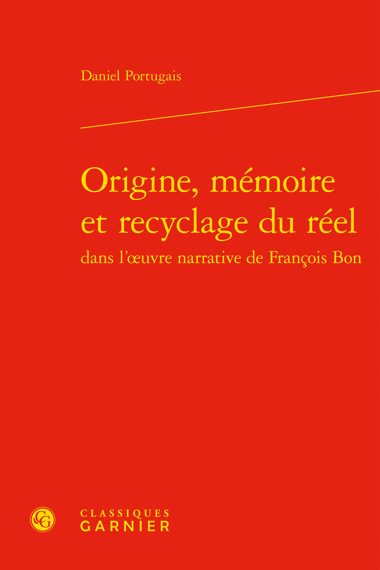 Origine, mémoire et recyclage du réel