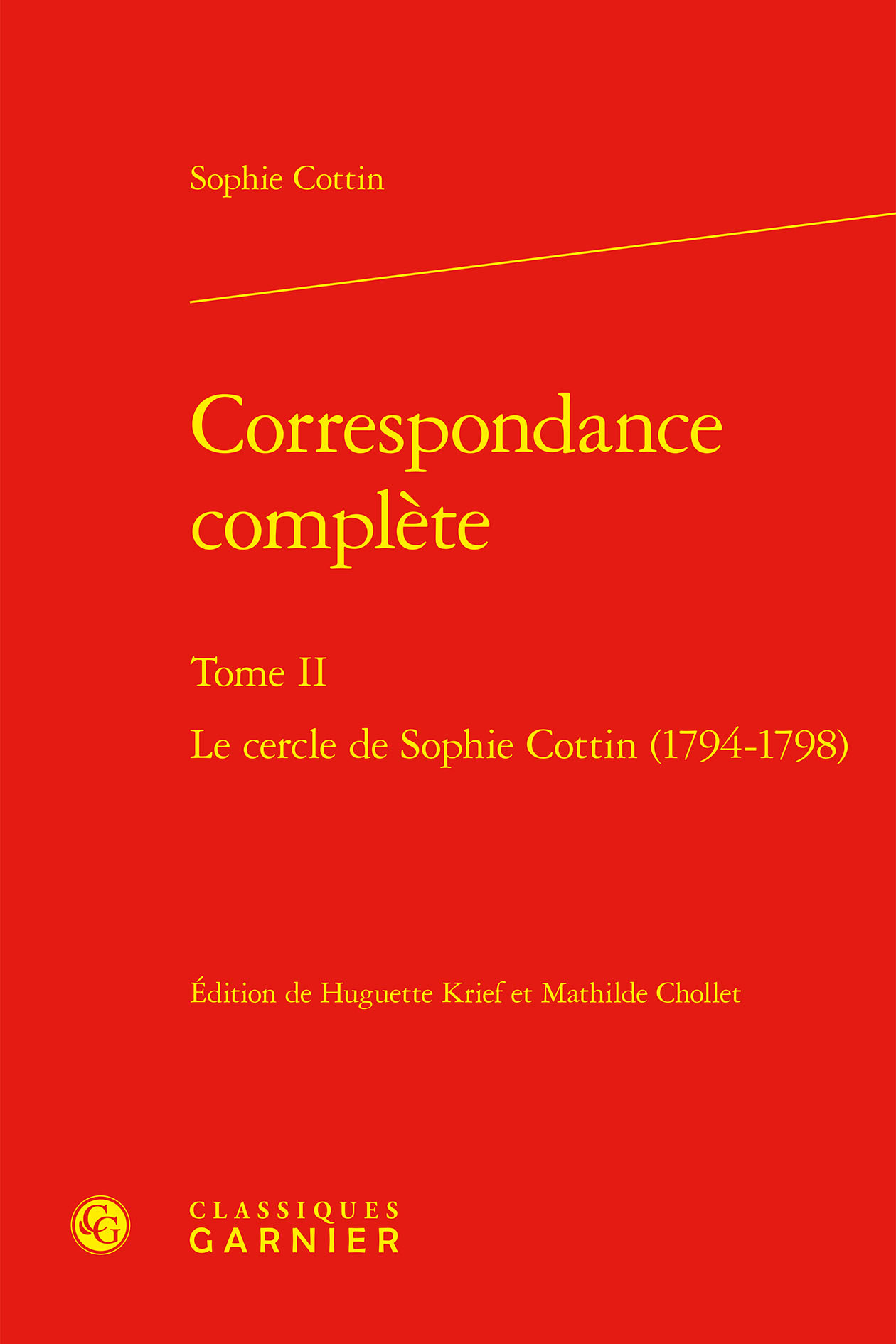 Correspondance complète