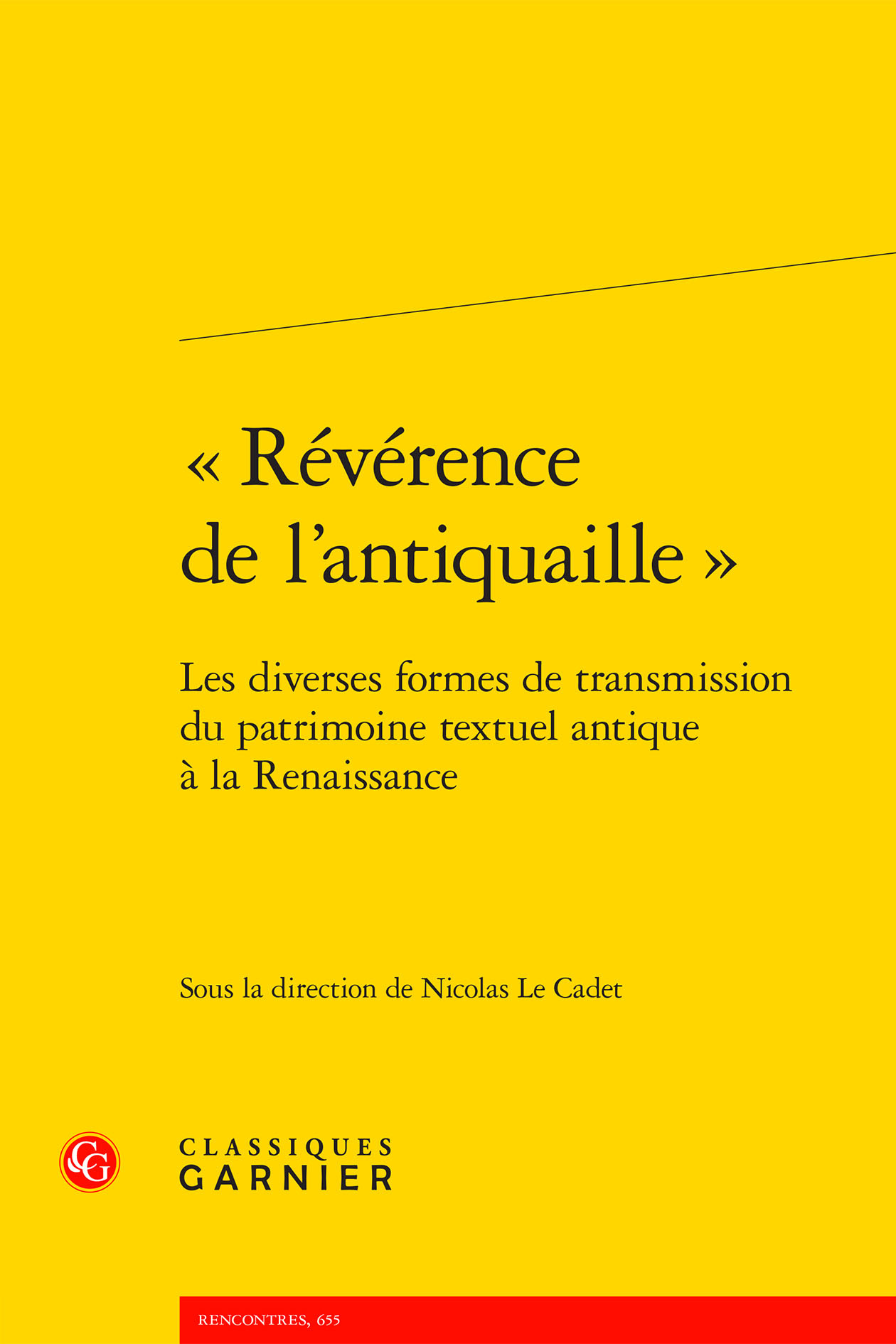« Révérence de l'antiquaille »