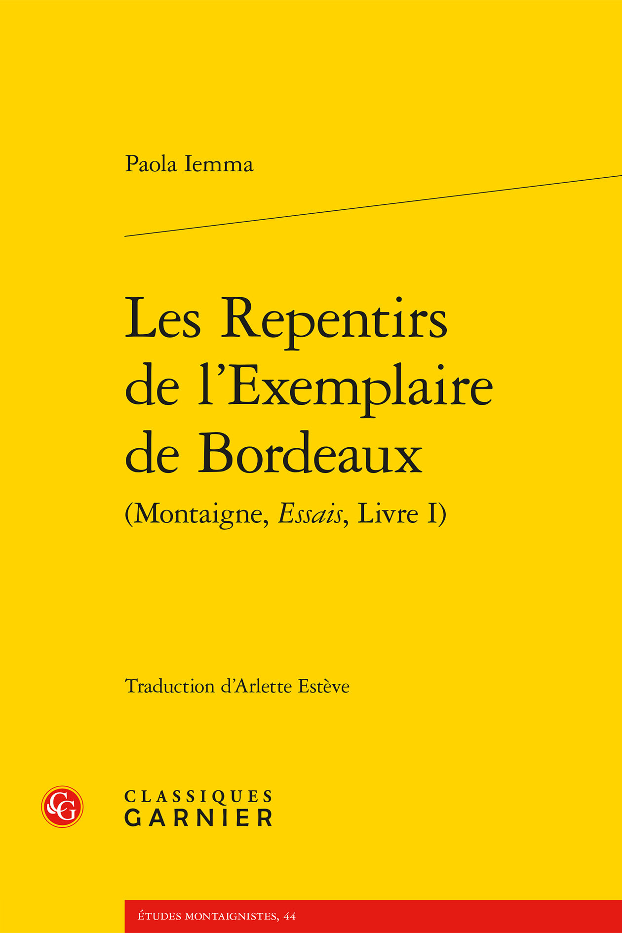 Les Repentirs de l'Exemplaire de Bordeaux