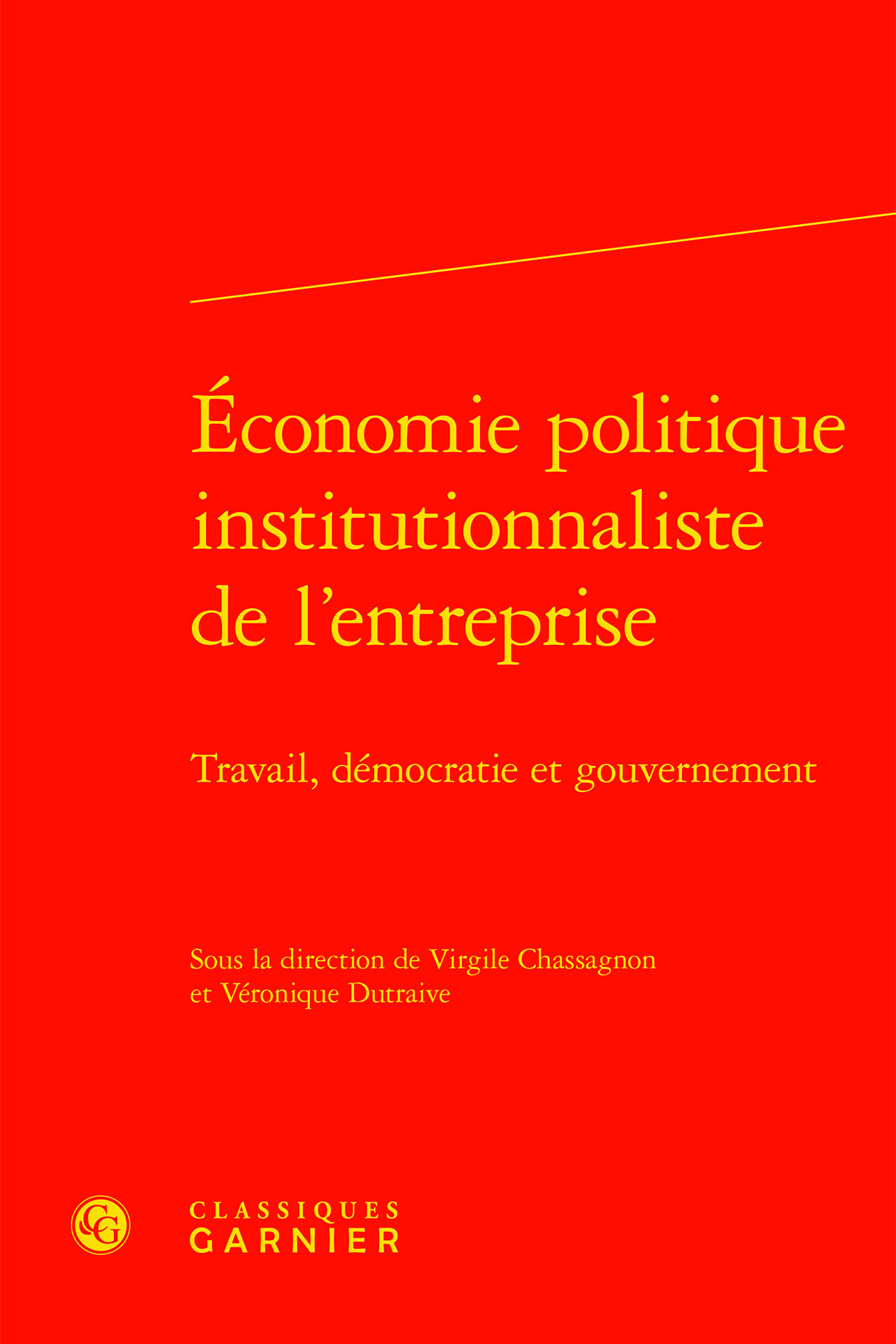 Économie politique institutionnaliste de l'entreprise