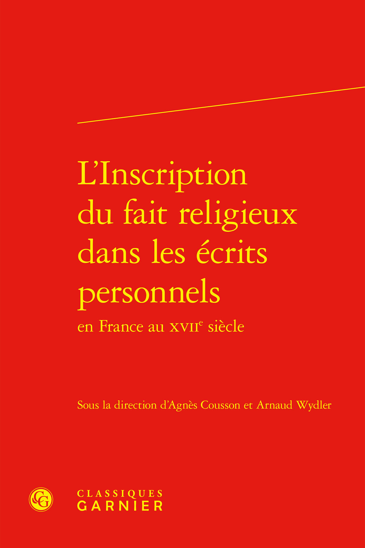 L'Inscription du fait religieux dans les écrits personnels