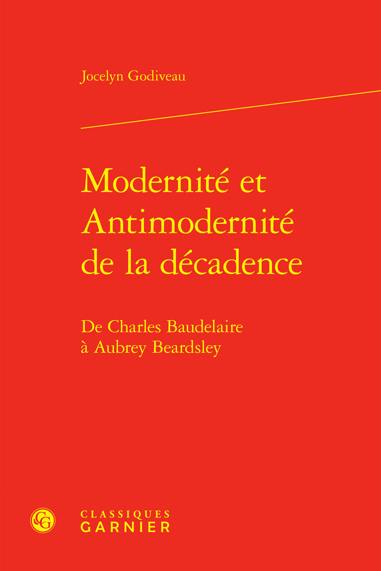 Modernité et Antimodernité de la décadence