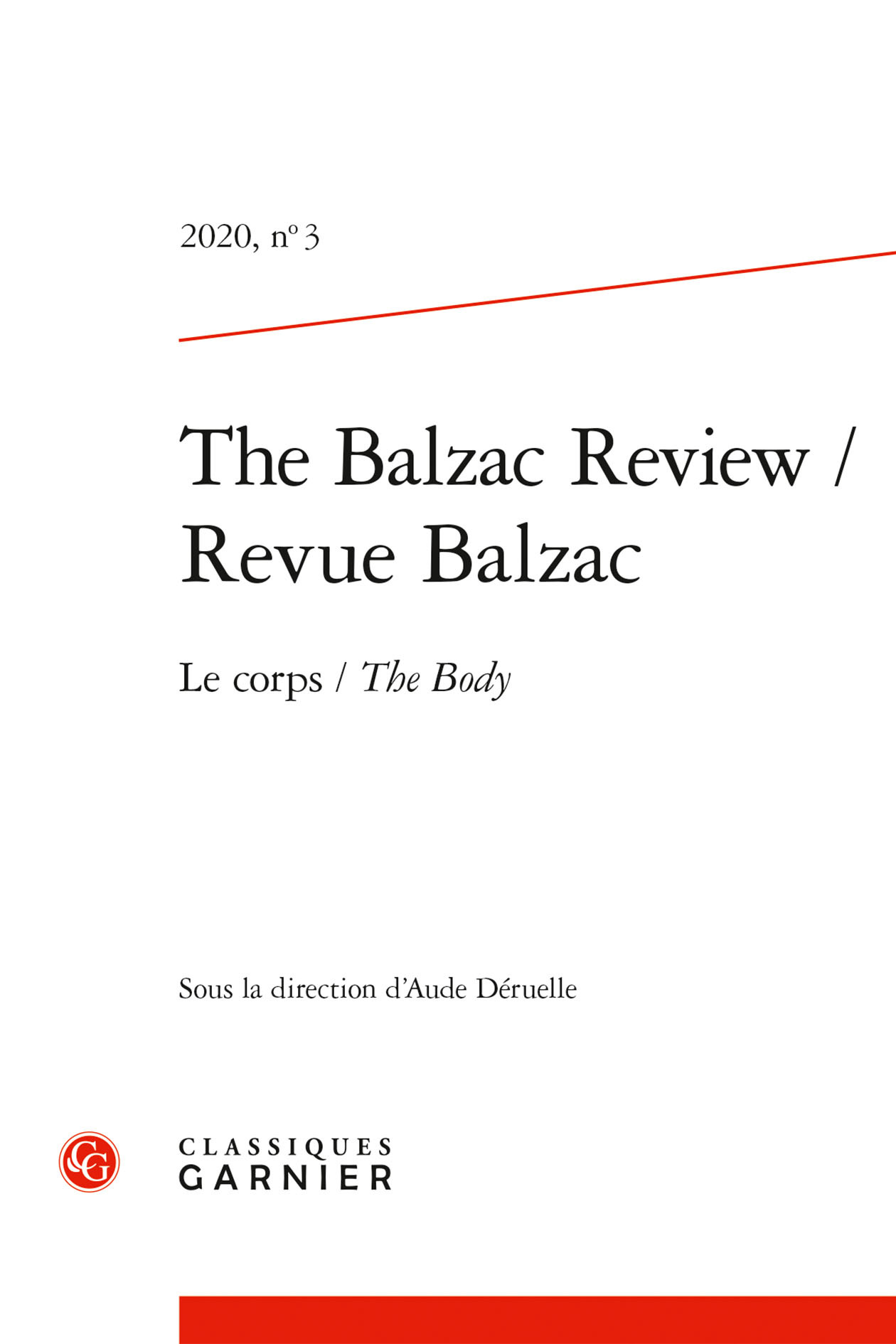 The Balzac Review / Revue Balzac