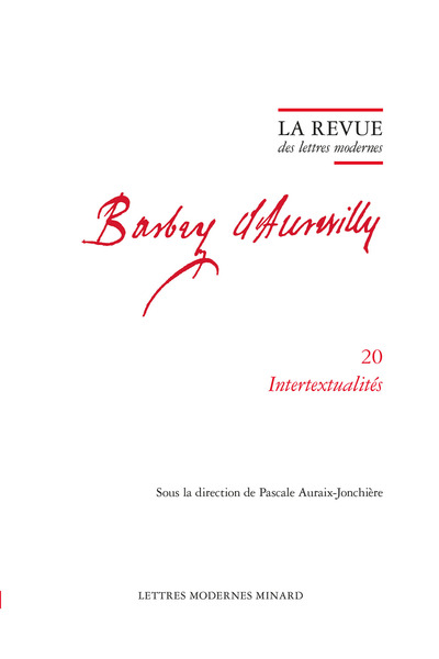 La Revue des lettres modernes