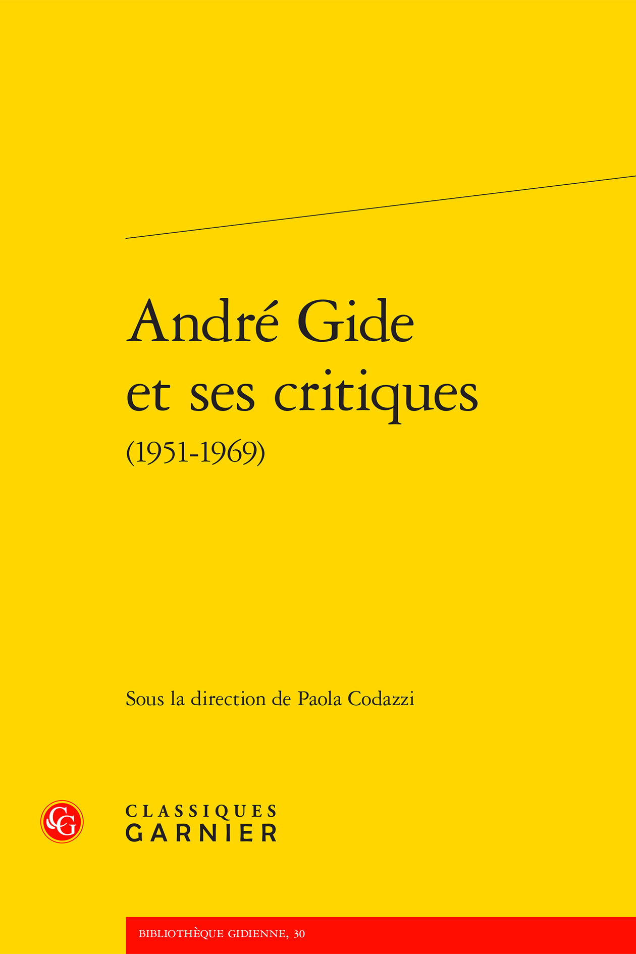 André Gide et ses critiques