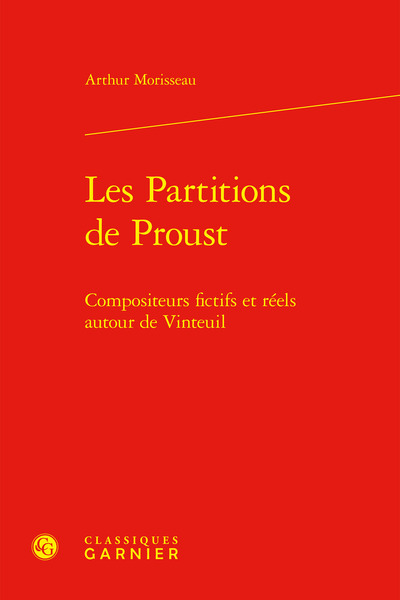 Les Partitions de Proust