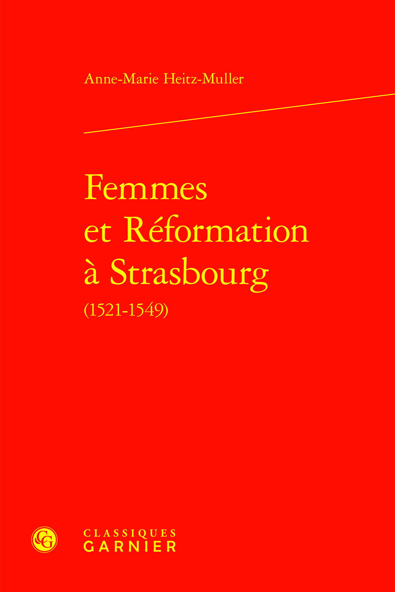 Femmes et Réformation à Strasbourg