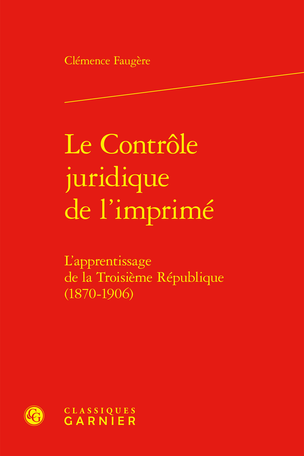 Le Contrôle juridique de l'imprimé