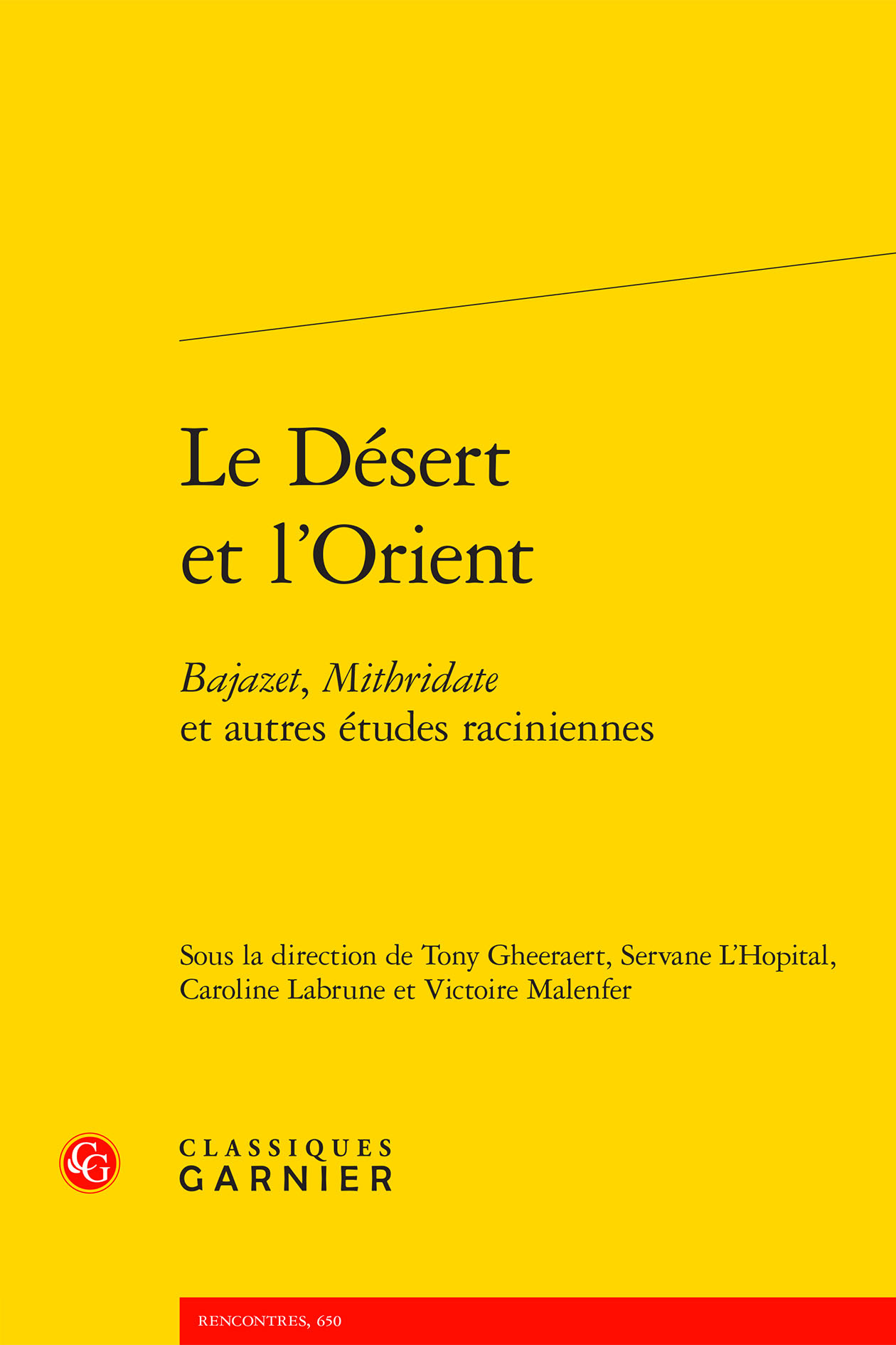 Le Désert et l'Orient