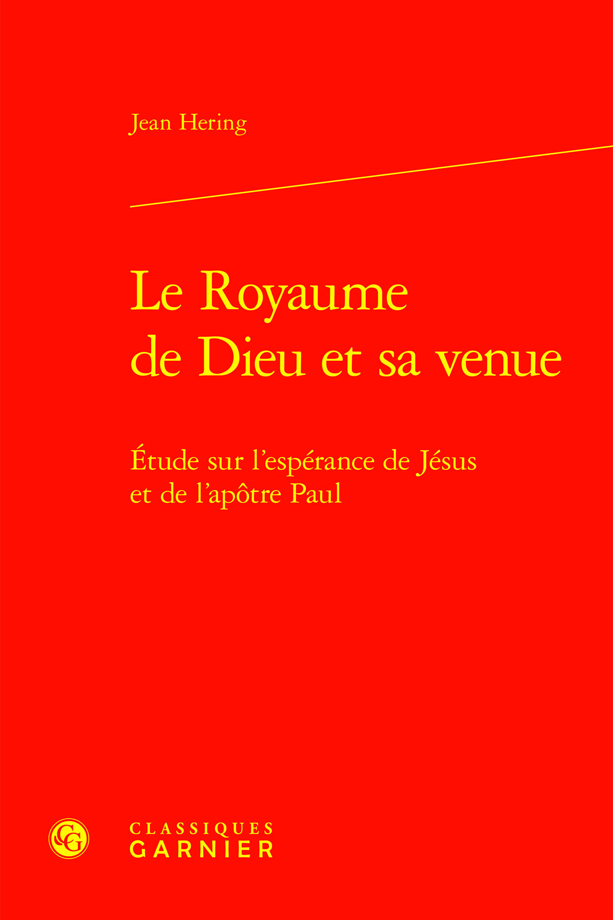 Le Royaume de Dieu et sa venue