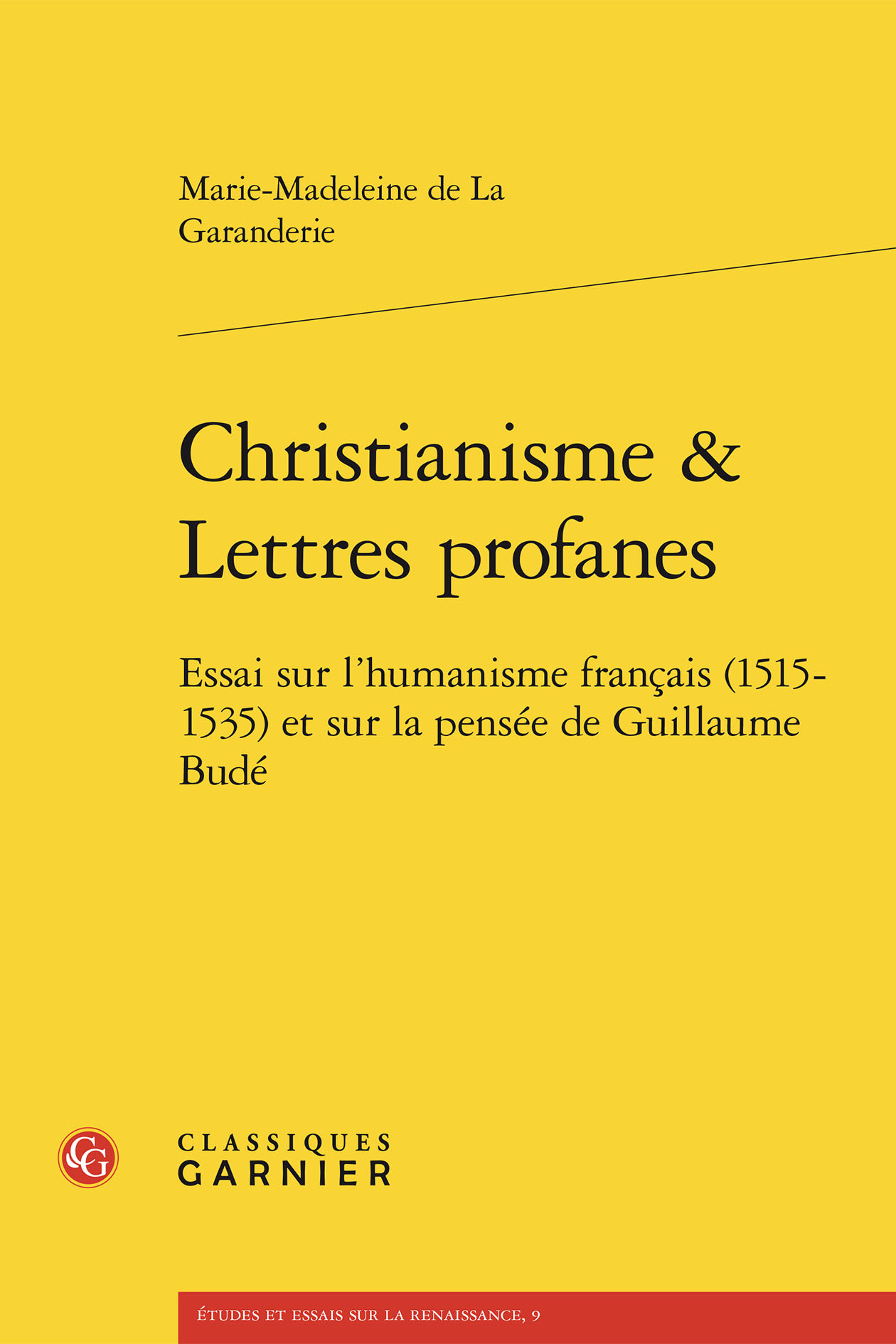 Christianisme et Lettres profanes