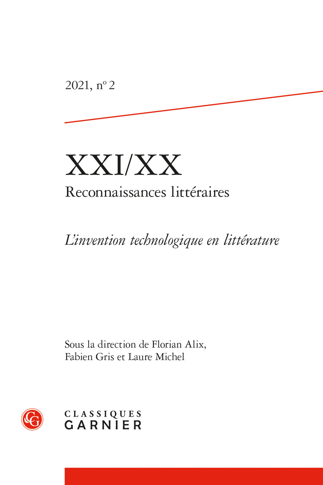 XXI/XX - Reconnaissances littéraires