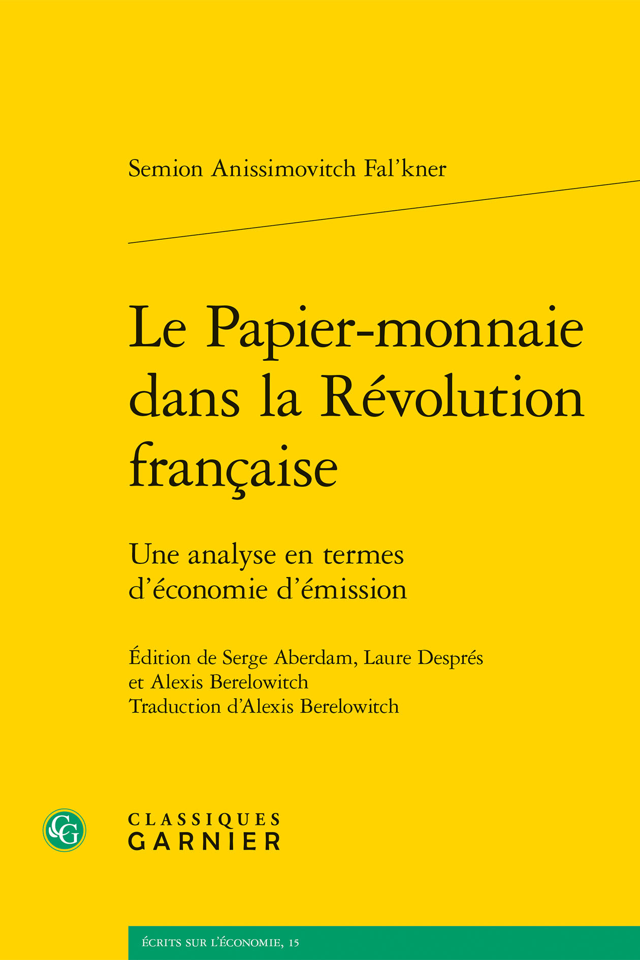 Le Papier-monnaie dans la Révolution française