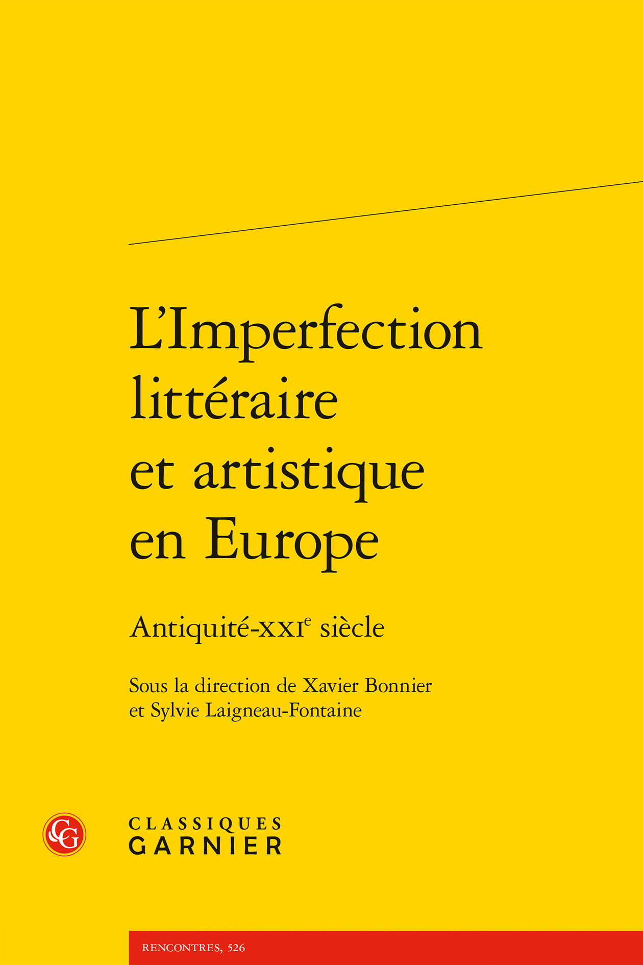 L'Imperfection littéraire et artistique en Europe