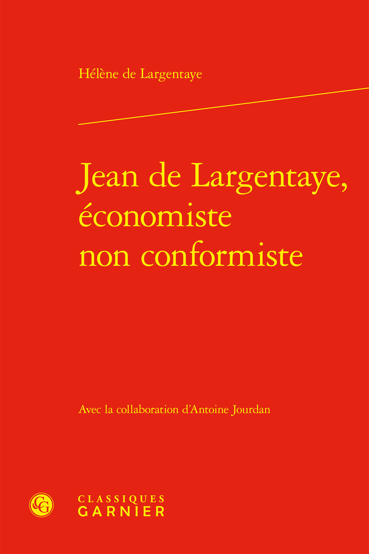 Jean de Largentaye, économiste non conformiste