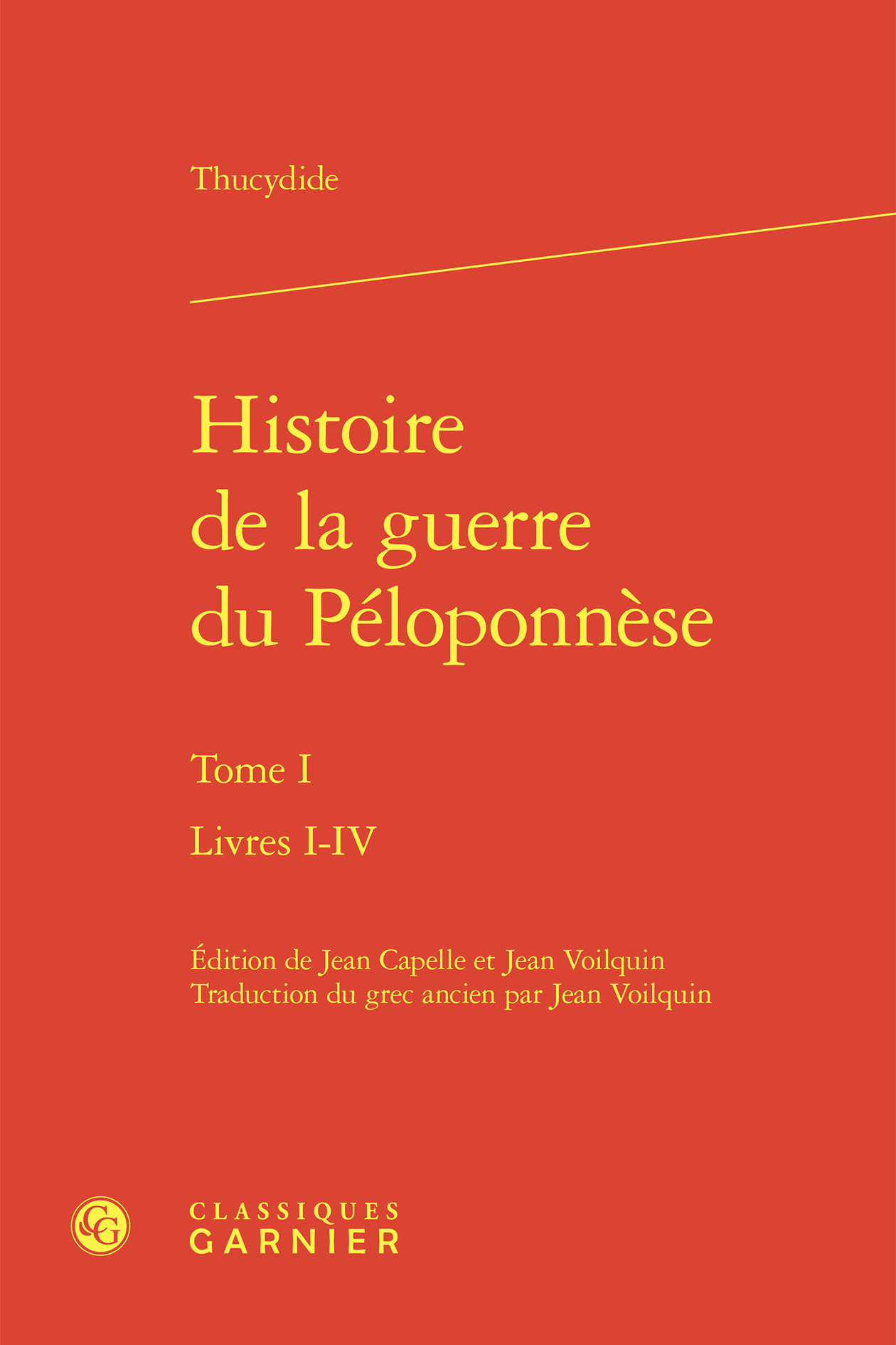 Histoire de la guerre du Péloponnèse